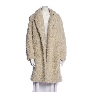 Vince Cream Teddy Jacket